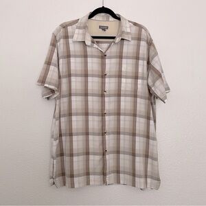 Van Heusen Men’s Plaid Collar Button Down Size XL, 17-17.5